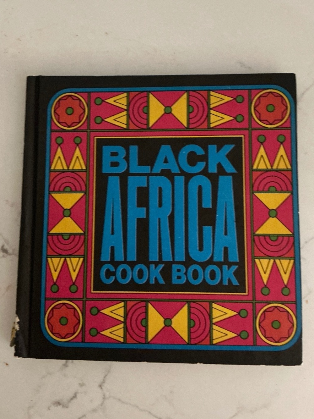Vintage 1971 Black Africa Cook Book Hardcover | Retro International Recipes | Co